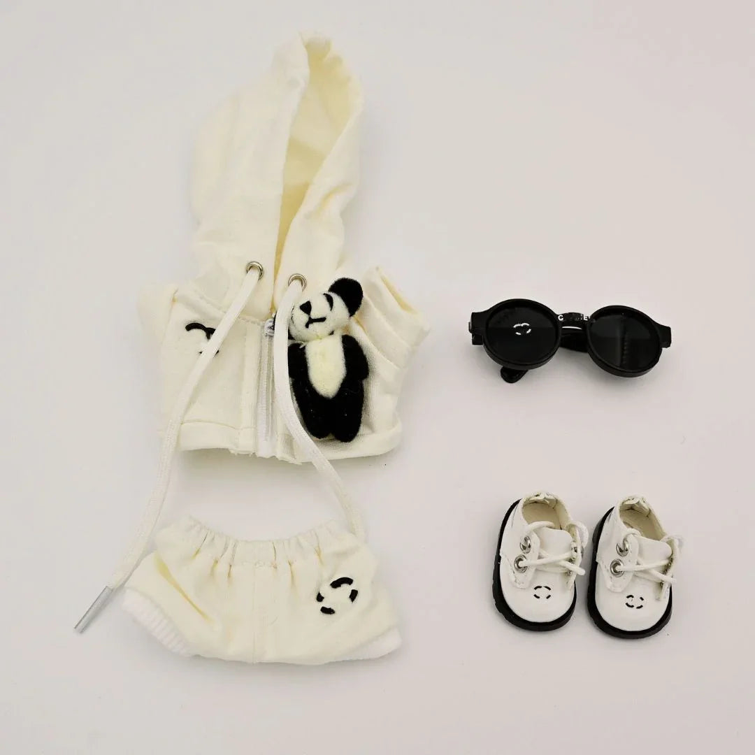 Labubu Clothes White