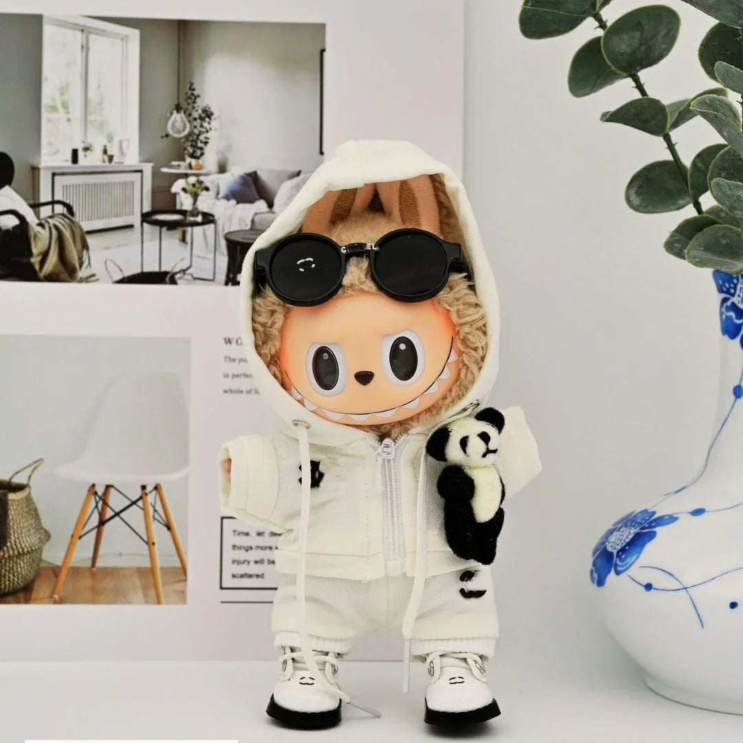 Labubu Clothes White