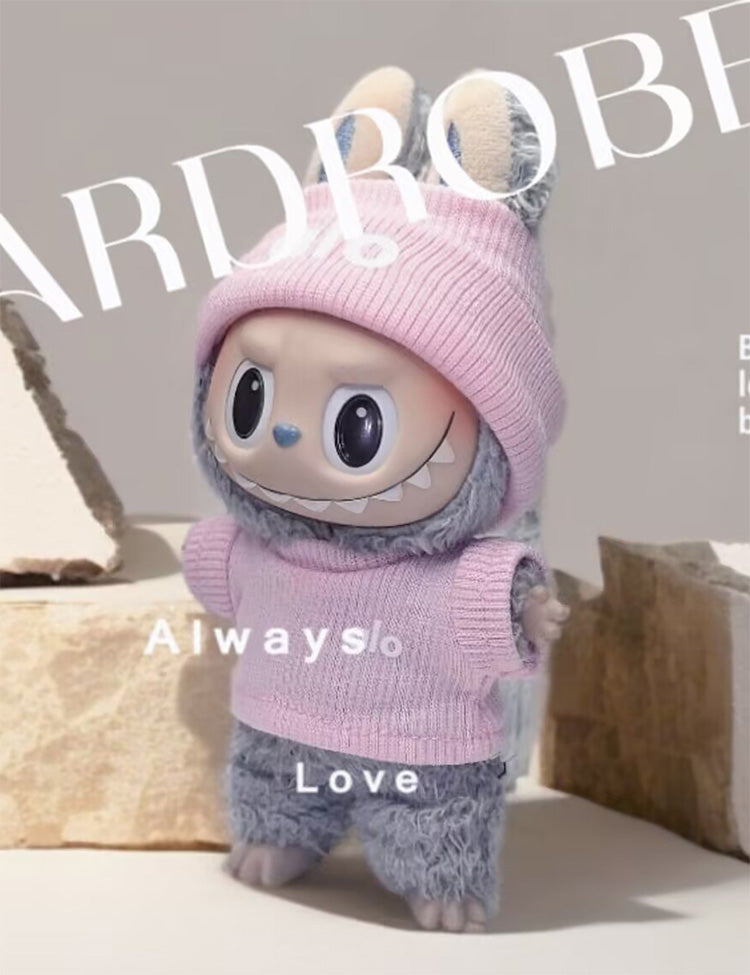 LABUBU Beanie T-shirt Outfit