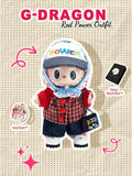 LABUBU Clothes G-Dragon Red Power Outfit