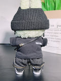 LABUBU Clothes Jackson Wang Black Outift