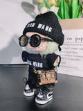 LABUBU Clothes Jackson Wang Black Outift