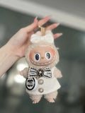 LABUBU Clothes Chanel Camellia Black and White Outift