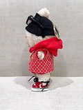 LABUBU Clothes LV Red Chic Explorer