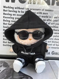 LABUBU Clothes Balenciaga Black Hoodie Outfit