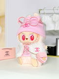 LABUBU Clothes Chanel Pink Vest Crewneck Outfit