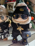 LABUBU Clothes Gucci Black Sweater Outfit