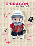 LABUBU Clothes G-Dragon Red Power Outfit
