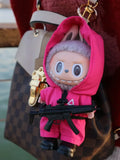 LABUBU Clothes The Organizer of Squid Game Red Outfits