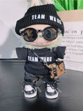 LABUBU Clothes Jackson Wang Black Outift