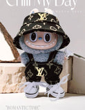 LABUBU Hat With Overalls Outfit