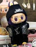 LABUBU Leather Jacket Outfit