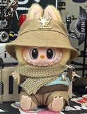 LABUBU Sweater & Scraf Set Outfit
