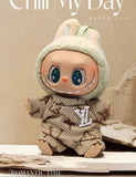LABUBU Hat With Overalls Outfit