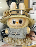 LABUBU Hat T-shirt Skirt Set Outfit