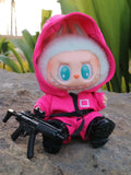 LABUBU Clothes The Organizer of Squid Game Red Outfits