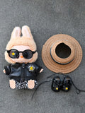 LABUBU Clothes Chanel Black Houndstooth Outift