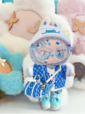 LABUBU Clothes LV Blue Chic Explorer