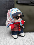 LABUBU Clothes G-Dragon Red Power Outfit