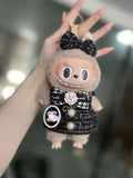 LABUBU Clothes Chanel Camellia Black and White Outift