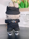 LABUBU Clothes Jackson Wang Black Outift