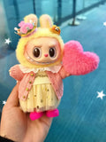 LABUBU Clothes Knitted Cardigan and Yarn Skirt Outfit